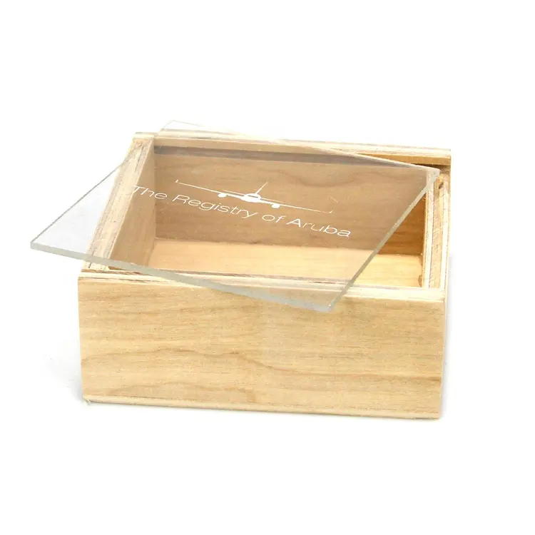 Vitalucks angepasst personalisierte DIY kleine holz dekorative geschenk verpackung box mit schiebe deckel für verkauf