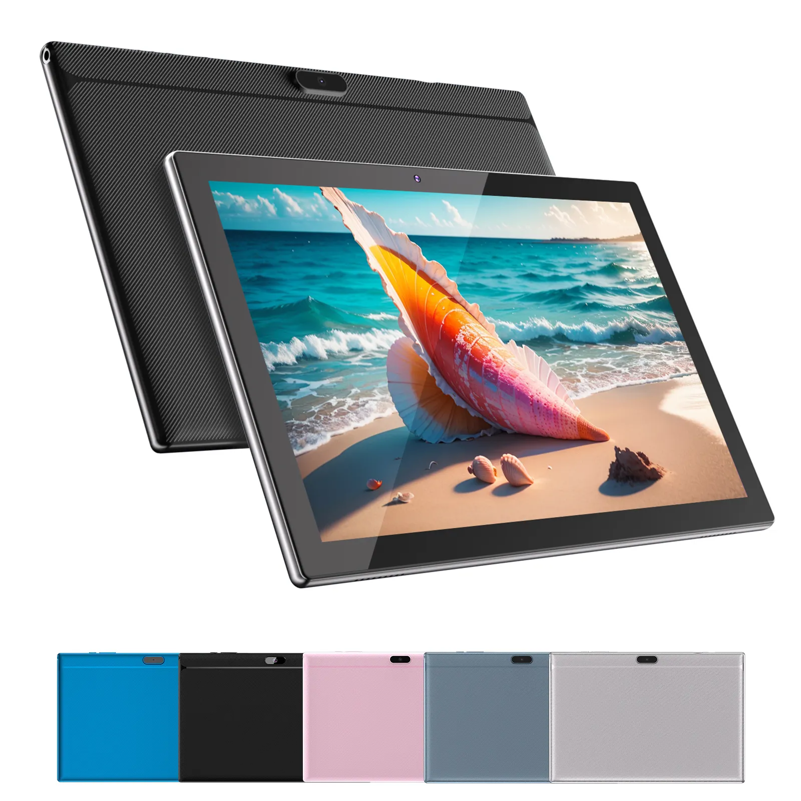 Commercio all'ingrosso OEM ODM 2 4 6 8GB RAM 64 128GB ROM Wifi Gaming Pulgadas 10 pollici Tableta Tablette PC Tablet Android