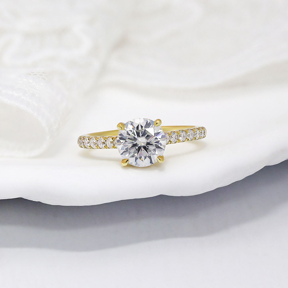 Paston Customized Jewelry Round Brilliant Cut