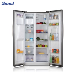 18Cu.ft Stainless Steel Frost-Free Side by <b>Refrigerator</b> with Water Dispenser and Ice Maker Household Use - Product Image 2
