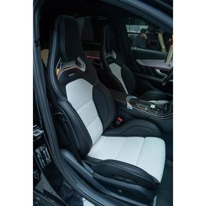 Sièges baquet en cuir noir <span class=keywords><strong>Recaro</strong></span> pour Mercedes-Benz A45 CLA45 W176 W177 AMG, sièges avant double rangée avec chauffage (surpiqûres rouges) - Product Image 5