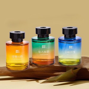 Luxurious Natural Scented Reed <strong>Diffuser</strong> Glass Bottle High Scented Rattan Reed <strong>Diffuser</strong> Set for Home <strong>Decoration</strong> - Product Image 4