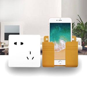 Venta al por mayor de fábrica Soporte de cargador de pared de teléfono móvil adhesivo de plástico multifuncional y soporte de control remoto - Product Image 5