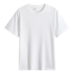 Camisetas al por mayor de alta calidad, suaves y resistentes, súper suaves, blancas, personalizadas, clásicas, multicolor, para hombre - Product Image 4