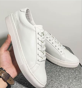 NOVITÀ 2026 Scarpe Casual da Uomo in Vera Pelle Antiscivolo Impermeabili con Suola in Sughero/Plastica - Product Image 4