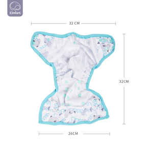 Couvre-couches en tissu imperméable de haute qualité, réutilisable et <span class=keywords><strong>lavable</strong></span>, avec logo Elinfant et motif personnalisé - Product Image 6