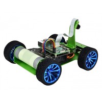 El robot de carreras PiRacer AI alimentado por Raspberry Pi 4 es compatible con el proyecto DonkeyCar