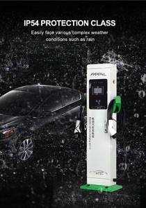 AMPPAL Nouvelle Station de Recharge AC pour Véhicules Électriques à Fixation au Sol, Double Connecteur, avec OCPP et POS - Product Image 3