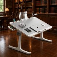 Support d'ordinateur portable pliable sur mesure OEM, réglable en hauteur, avec tiroir, pour le travail, le jeu et les études