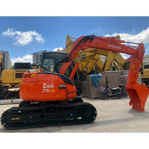 Hitachi ZX75UR Excavator - 7TON Zero-Tail Swing