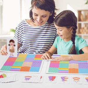 Juego de Memoria Interactivo para Niños, Juguete de Rompecabezas Personalizable para el Desarrollo de la Inteligencia Infantil, Juego de Combinación de Colores - Product Image 4