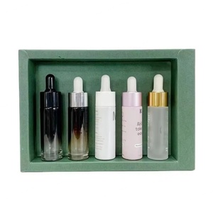 Botellas de Suero Cosmético Personalizadas, Vacías, de 15 ml, en Vidrio Ámbar, Blanco, Negro, Rosa, Naranja y Amarillo, con Gotero, Serigrafía, OEM, ODM - Product Image 1