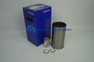 Engine Cylinder Kit Liner silinder suku cadang asli 20854654 20450770 mesin <span class=keywords><strong>Volvo</strong></span> D7D D6D ekskavator EC240 EC290 - Product Image 3