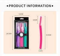 NOUVEAU Rasoir pour sourcils Lady Shaver Cosmetics, mascara pour sourcils, rasoir de toilettage pour sourcils