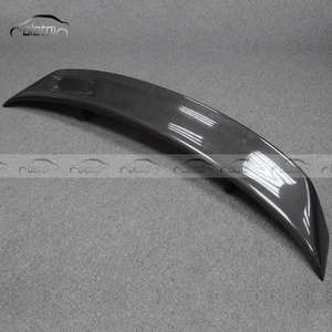 GT Style Carbon Fiber Single Deck Rear <b>Trunk</b> Lip High Kick Spoiler for Jaguar F-Type 2017 - Product Image 3