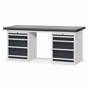 E210231-15 Popular Promotional Bearing 1000kg Heavy Duty Cabinet Workbench With Drawers For Workshop