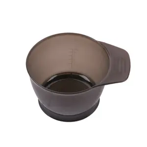 Hair style coloring dye salon tool tinting bowl with rubber grip and bottom