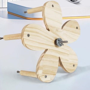 Plateforme tournante pour perroquet, support pour fruits et légumes, jouet apaisant, plateforme en peau de tigre, jouets pour animaux de compagnie - Product Image 6