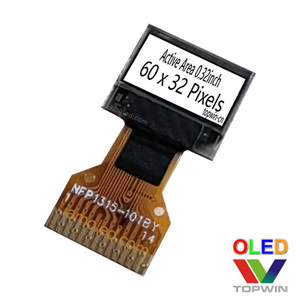 0.32 ''0.32inch nhỏ OLED hiển thị bảng điều khiển 60x32 <span class=keywords><strong>Mini</strong></span> OLED hiển thị màn hình nhỏ - Product Image 3