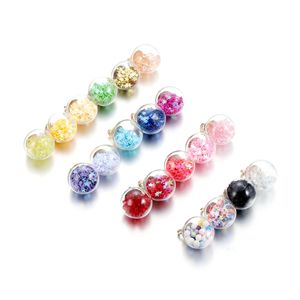 Crystal Glass Ball Pendants Round 10Pc <b>Set</b> For Jewelry Making DIY Earrings Necklaces Small <b>Beads</b> Wholesale - Product Image 4