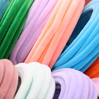 En gros, tiges de chenille en velours épais et colorées, faites à la main, 10 mm, pour bouquets de fleurs, en vrac