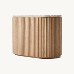Wooden <strong>Bedside</strong> <strong>Table</strong> Elegant Solid Wood French Nightstands with <strong>Drawers</strong> for Bedroom Living Room Hotel or Home Bar - Product Image 4