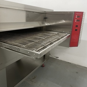 Four à <span class=keywords><strong>pizza</strong></span> à gaz à haut rendement, deux zones de température, grand four à bande pour restaurant - Product Image 5