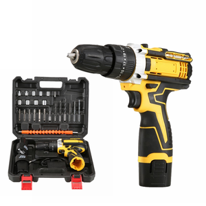 Perceuse sans fil 12V, tournevis électrique multifonction, perceuse à percussion sans balais, batterie au lithium OEM, ensemble d'outils électriques, bricolage - Product Image 2