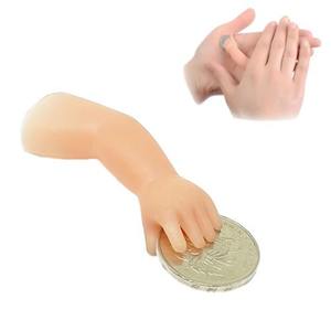 Vente en gros 10 pièces petite main gros plan pièce <span class=keywords><strong>de</strong></span> monnaie disparaissant parties farces tours <span class=keywords><strong>de</strong></span> <span class=keywords><strong>magie</strong></span> jouets - Product Image 2