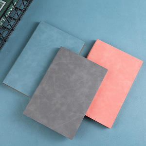 Promotion à succès : Carnet A5 en cuir PU doux au toucher, logo d'entreprise personnalisé, cadeau d'affaires pour <span class=keywords><strong>le</strong></span> bureau - Product Image 1