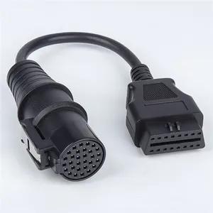 30Pin Circular Connector to OBD2 16Pin Car Diagnostic Cable Assembly