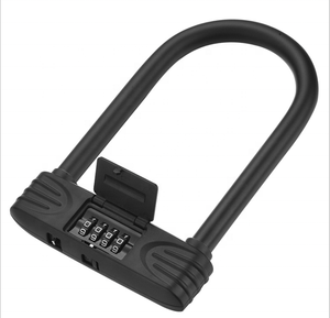 Antivol en <span class=keywords><strong>U</strong></span> robuste pour vélo, trottinette et <span class=keywords><strong>moto</strong></span> avec code réinitialisable - Product Image 3