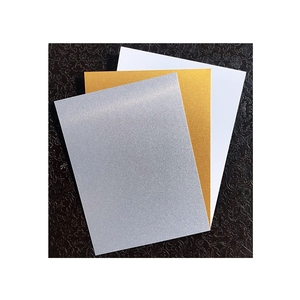 Hoja de metal de impresión de alta calidad de 200x300mm, sublimación en blanco, hoja de aluminio recubierta, Brillo/blanco mate, <span class=keywords><strong>Plata</strong></span> cepillada/oro - Product Image 2