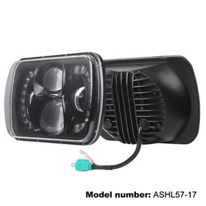 90W Hi/Lo Beam 6x7 5x7 Projecteur Faisceau scellé Rectangle Camion Phares LED pour pick-up offroad équipement lourd avec DRL - Product Image 3