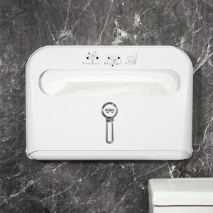 Distributeur de <span class=keywords><strong>papier</strong></span> pour siège de <span class=keywords><strong>toilette</strong></span> en plastique ABS <span class=keywords><strong>Design</strong></span> moderne - Product Image 2