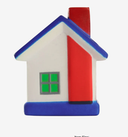 Jouets anti-stress personnalisés pour la maison, balles à presser promotionnelles avec logo imprimé, cadeaux en gros pour l'immobilier