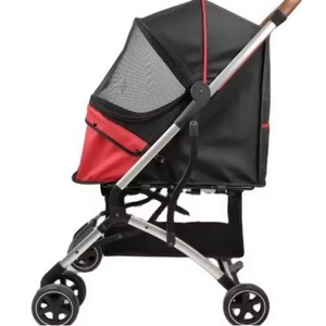 Échantillon Gratuit : Poussette-Chariot de Transport pour Animaux de Compagnie, Chariot de Voyage Extérieur pour Chats et Chiens, Sac de Transport Amovible et Multifonctionnel pour Chiens - Product Image 1