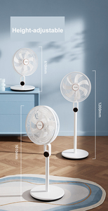 16-Inch Làm Mát Sàn Người Hâm Mộ Cơ Khí Điện Điều Khiển Từ Xa Thông Tư Bệ Hẹn Giờ Tầng Đứng Fan Cho Phòng Ngủ Phòng Học - Product Image 5