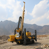Machine de forage rotative hydraulique diesel pour mines de roche, prix usine, 1000 mètres, pour l'exploration minière