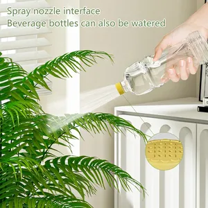 1 unidad de tapa deflectora para botella de agua y bebidas frías, sellada, con asa, portátil, para botellas de bebidas y aceite - Product Image 4