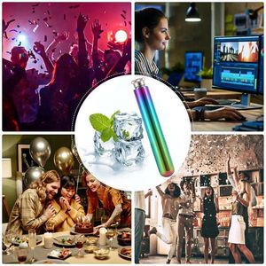 Botella de Acero Inoxidable con Forma de Cigarro, de 1.5 oz, con Fondo Redondo Largo, para Venta al Por Mayor - Product Image 6