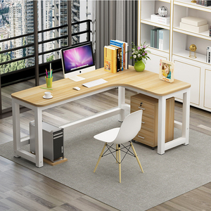 Chân Kim Loại Trang Chủ Phòng Ngủ Solid Escritoriosd Oficin <span class=keywords><strong>PC</strong></span> Máy Tính Xách Tay Bàn Học Góc Bàn Máy Tính - Product Image 2