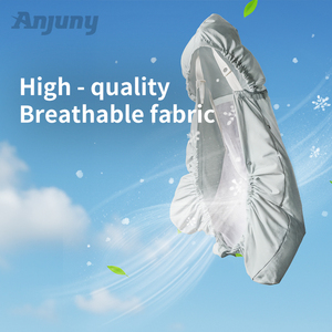 Anjuny tùy biến bé tàu sân bay thông gió Bìa Xe đẩy Bìa phổ quát, thoáng khí trẻ sơ sinh tàu sân bay mưa bìa được xây dựng trong Fan - Product Image 6