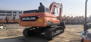 รถขุดตีนตะขาบขนาดกลาง Doosan Develon Dx225-10 รุ่นใหม่เอี่ยม ผลิตในเกาหลีใต้ เครื่องยนต์ Tier4 ฉีดน้ำมันเชื้อเพลิงโดยตรง DL06 รุ่น DX225LCA - Product Image 5