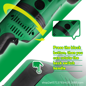 มอเตอร์แปรงถ่านกำลังสูง 110V/220V 2800W AC ความเร็วสูง สำหรับตัดและเจียรแบบมือถือ ระดับอุตสาหกรรม - Product Image 5