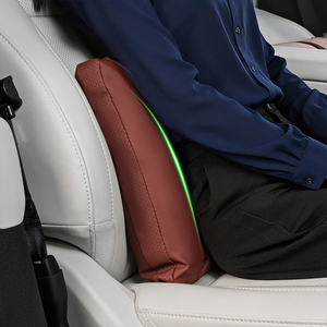 <span class=keywords><strong>Almohada</strong></span> de Viaje Ergonómica de Lujo en Cuero PU Nappa, Suave y Transpirable, con Soporte <span class=keywords><strong>Cervical</strong></span> y Lumbar para <span class=keywords><strong>Auto</strong></span> - Product Image 4
