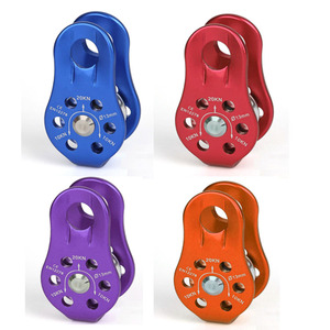 LFEDC Poleas Giratorias de Alta Resistencia para Escalada, Equipo de Supervivencia al Aire Libre, Cuerda Fija Única para Montañismo, Kit de Rappel - Product Image 4