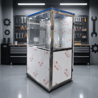 Ascenseur hydraulique pour maison, élévateur résidentiel avec une capacité de 250-350 kg et une plateforme de 1200x1000 mm pour usage en villa