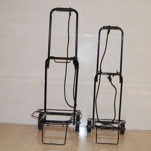 Factory Price Steel Tube 0.6mm Wheel Diameter 14cm Folding Shopping <b>Trolley</b> <b>Luggages</b> Cart Shopping Cart Portable <b>Trolley</b> - Product Image 5