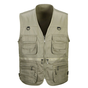 Nouveau design été extérieur <span class=keywords><strong>pas</strong></span> <span class=keywords><strong>cher</strong></span> 5xl Gear <span class=keywords><strong>gilet</strong></span> de pêche couleur personnalisée journaliste <span class=keywords><strong>gilet</strong></span> avec multi-poches - Product Image 4